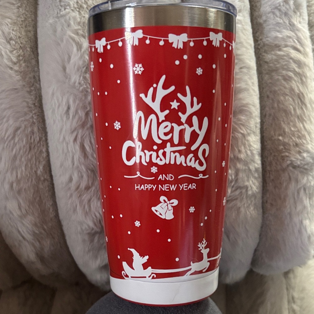 Holiday Cheer Gift Set with Red Tumbler and Festive Items - Picture 2 of 6